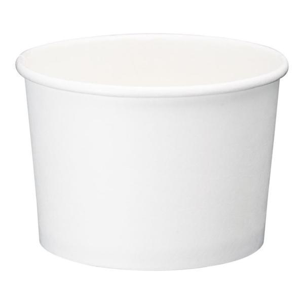 アイス&amp;スープカップ8オンス 50個入 ホワイト PLAラミ 水野産業株式会社49050013891...