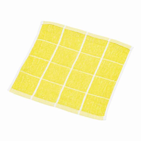 おしぼり 黄格子 80匁 12枚入 代引不可