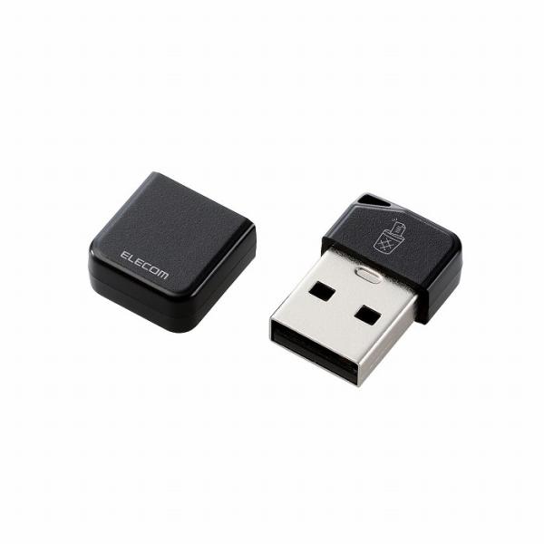 エレコム USBメモリ USB3.2 Gen1 小型 高速データ転送 キャップ ストラップホール付 ...