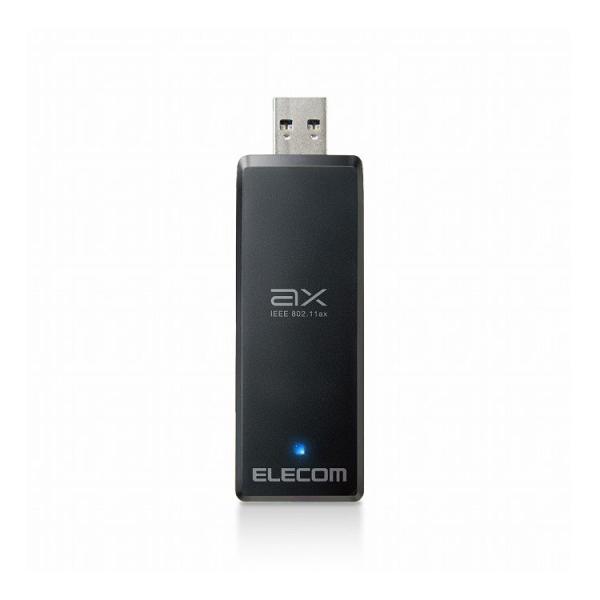 ELECOM WiFi 無線LAN 子機 1201Mbps + 574Mbps Wi-Fi6 11a...