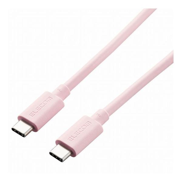 TypeCケーブル C to C USB4 80cm ピンク USB4-APCC5P08PN エレコ...