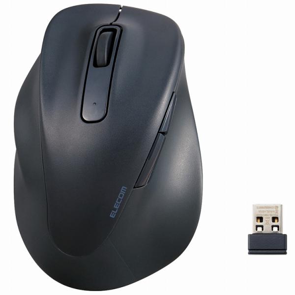 エレコム 無線 マウス 静音 ワイヤレス 5ボタン 左手専用 Windows 11 10 mac C...