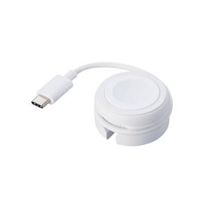 Apple Watch アップルウォッチ 充電器 ケーブル USB Type-C 約23cm 巻取タイプ Apple正規認証品 ホワイト MPA-AWMCQWH 代引不可｜recommendo