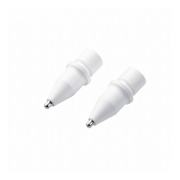 Apple Pencil 第2世代 第1世代 用 交換ペン先 2個入 太さ約1mm 極細 金属製 シ...