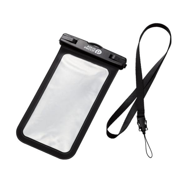 エレコム ELECOM スマホ防水ケース IPX8 防水ケース ×1 ネックストラップ ×1 iPh...