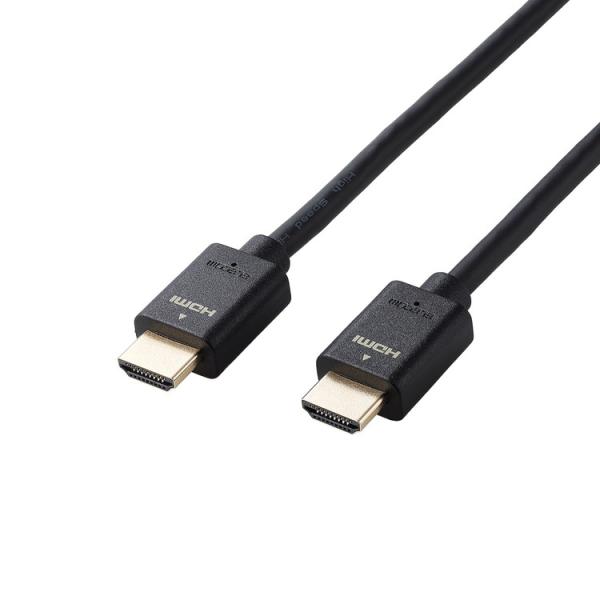 ELECOM HDMI 1.4 ケーブル ハイスピード 2m 4K 30Hz フルHD 120Hz ...