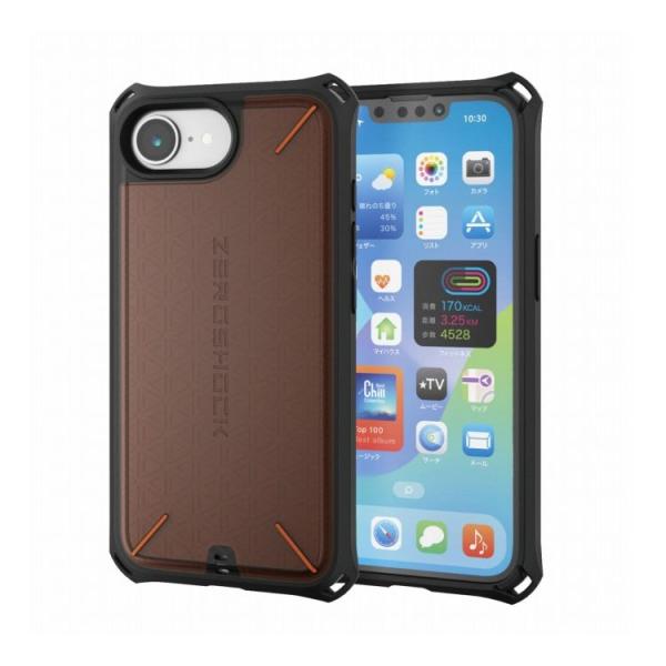 エレコム ELECOM iPhone 16e ケース ハイブリッド カバー 特殊素材D3O 超耐衝撃...