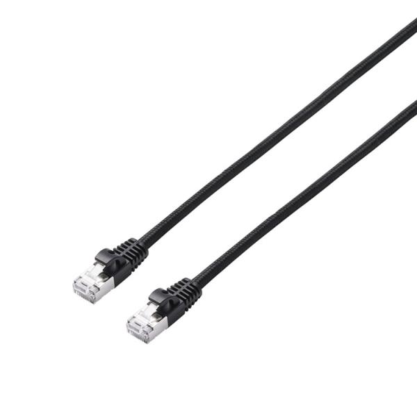 LANケーブル CAT7 10m 爪折れ防止 高耐久 メッシュ シールド構造 モデム ルーター PS...