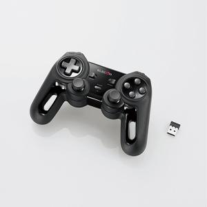 ELECOM エレコム 無線13ボタンXinput対応ゲームパッド JC-U4113SBK 代引不可｜recommendo