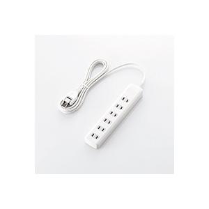 ELECOM エレコム 雷ガードタップ T-K1A-2625WH 代引不可