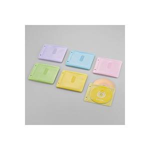 ELECOM エレコム Blu-ray・CD・DVD対応不織布ケース 2穴 CCD-NBWB60AS...