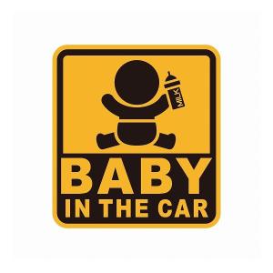 セイワ セーフティサイン BABY IN THE CAR WA122｜recommendo