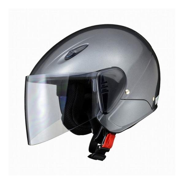 リード工業 セミジェットヘルメットGMーLL ガンメタリック RE351GMLL