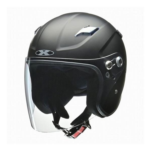 リード工業 セミジェットヘルメット RAZZO-STRADA X-AIR マットブラック STRAD...