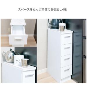 人造大理石天板・ロータイプ サニタリー すき間...の詳細画像3