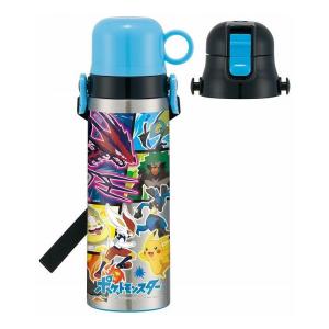 正規販売店 スケーター 超軽量2WAYステンレス水筒 直飲み&コップ ポケモン21 570ml SKDC6