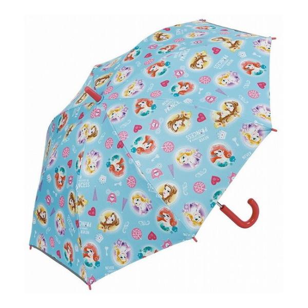 子供傘 子供用 傘 キッズ スケーター 晴雨兼用 手開き 長傘 日傘 50cm 手開き プリンセス ...