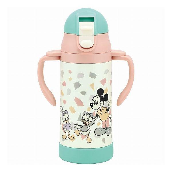 スケーター 保冷専用 ステンレス ストローマグ ベビーマグ 水筒 350ml ミッキー フレンズ レ...