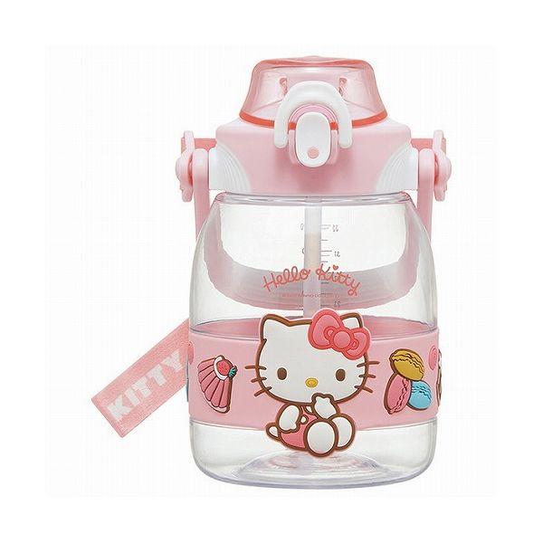 スケーター ストロー ホッパー ボトル 水筒 1.2L 1200ml プラスチック 水分補給 ハロー...