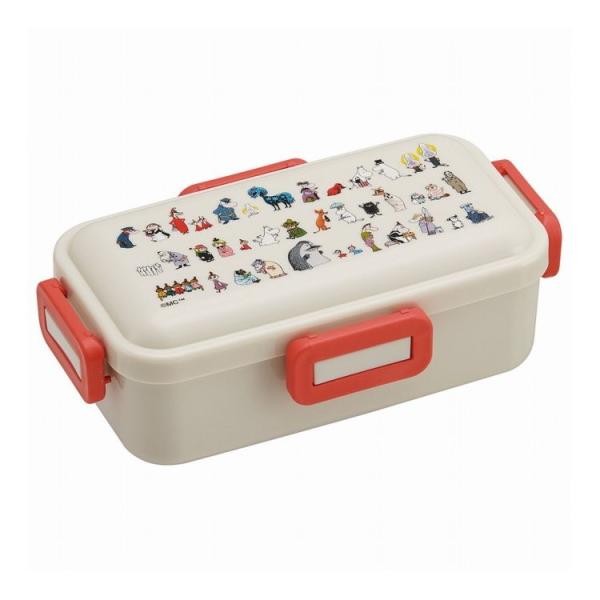 ムーミン 80年代風 弁当箱 ランチボックス ふわっと盛れる 4点ロック 530ml PFLB6 子...