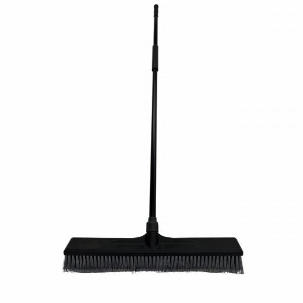 結一産業 幅が広くて掃きやすい箒 600W Y-CB005 代引不可