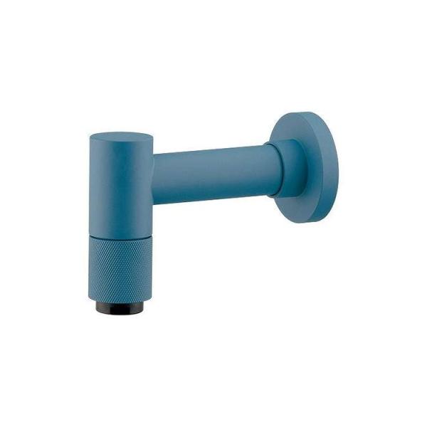 横水栓マットブルー カクダイ 702-080A-MB 代引不可