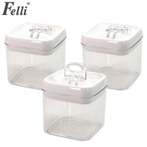 ガラス製カラフル調味料カップ 3個 スプーン付き SV-6315 : cocoatta