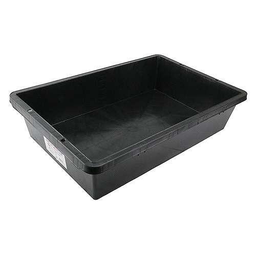 赤長 DIYトロ舟 80L ブラック 代引不可