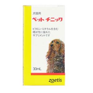 ゾエティスジャパン ペットチニック 犬猫用 30ml ペット用 ペット用サプリメント｜recommendo