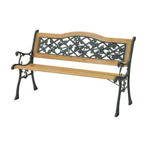 パークベンチ G232 木製 アイアン ガーデン 2人掛け シンプル