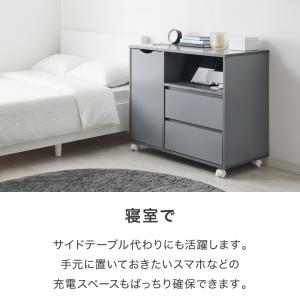 木製ラック 衣類収納 タンス 引き出し リビン...の詳細画像4