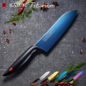 ポイント5倍)( 霞 kasumi チタン コーティング 剣型 包丁 20cm