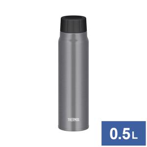THERMOS サーモス 水筒 保冷炭酸飲料ボトル 0.5L FJK-500 SL シルバー アウトドア レジャー キャンプ 遠足 代引不可