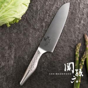 貝印 関孫六 匠創 三徳包丁 16.5cm オールステンレス 日本製 KAI AB5156 キッチンナイフ 165mm ステンレス製包丁 おしゃれ｜recommendo