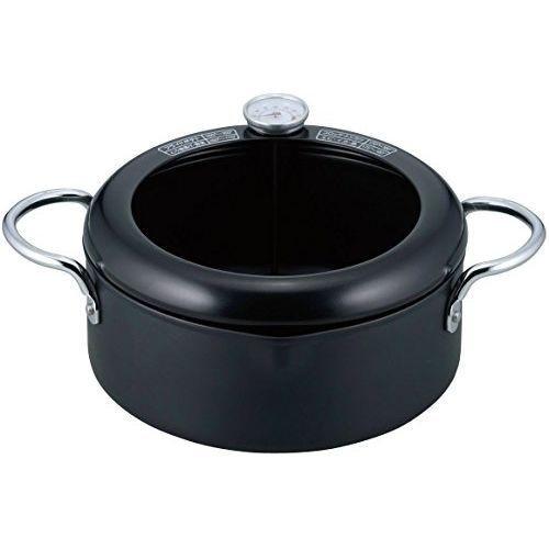 和平フレイズ 両手天ぷら鍋 20cm NEW揚げづつみ AR-7002 温度計付