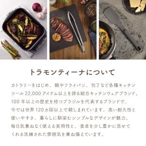 トラモンティーナ グリルパン 22cm ノンス...の詳細画像4