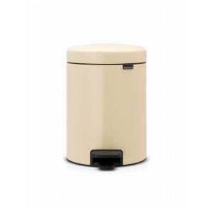ブラバンシア NEWICON ペダルビン 5L アーモンド ごみ箱 ゴミ箱 ゴミ ダストボックス おしゃれ インテリア