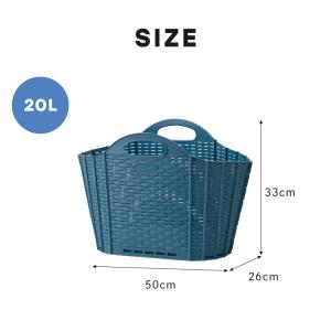 20L/38L ランドリーバスケット 折りたた...の詳細画像4