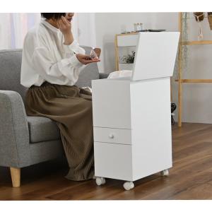 完成品 コスメワゴン ドレッサー ドレッサーワ...の詳細画像1