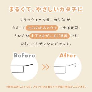 スラックスハンガー 20本掛け キャスター付き...の詳細画像2