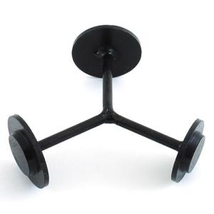 緑長 三ツ又モッコン鏝 25X27X28 大工道具：左官鏝：その他鏝