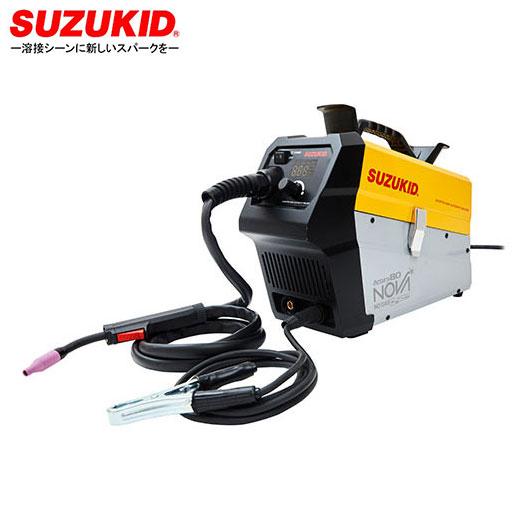 スズキット アーキュリー トランス式 インバーター方式 半自動溶接機 ノンがスワイヤ インチング機能...