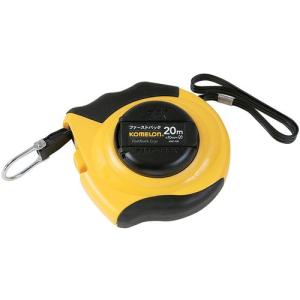 YAMAYO 20M メジャー ヤマヨ測定機 ヤマヨ測定器 シルバーカスタム 20M 鋼製塗装巻尺 ラバー
