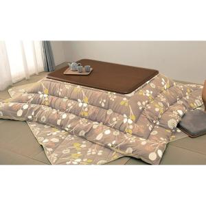 キズに強い木目調こたつ天板 ライトブラウン 1...の詳細画像1