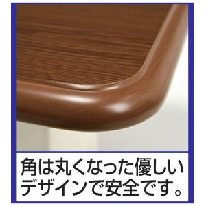 キズに強い木目調こたつ天板 ライトブラウン 1...の詳細画像2