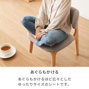 座面高39cm ひじ掛け付き ゆったりダイニン...の詳細画像3