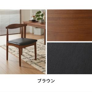 ダイニングチェア 天然木 アッシュ 北欧デザイ...の詳細画像2