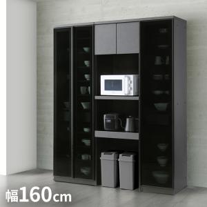 食器棚 キッチンボード 完成品 幅120 奥行52 高さ196 引き戸 開梱設置