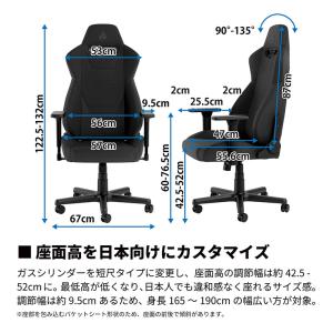ゲーミングチェア Nitro Concepts...の詳細画像3