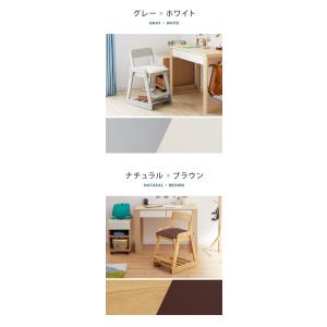 キャスター付き 学習チェア 高さ調整可能 デス...の詳細画像2